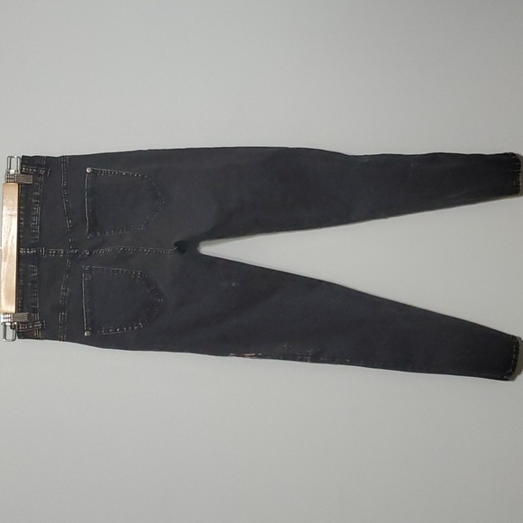 Love Culture jeans women's size 3 black tannish distressed areas distressing - Picture 12 of 14